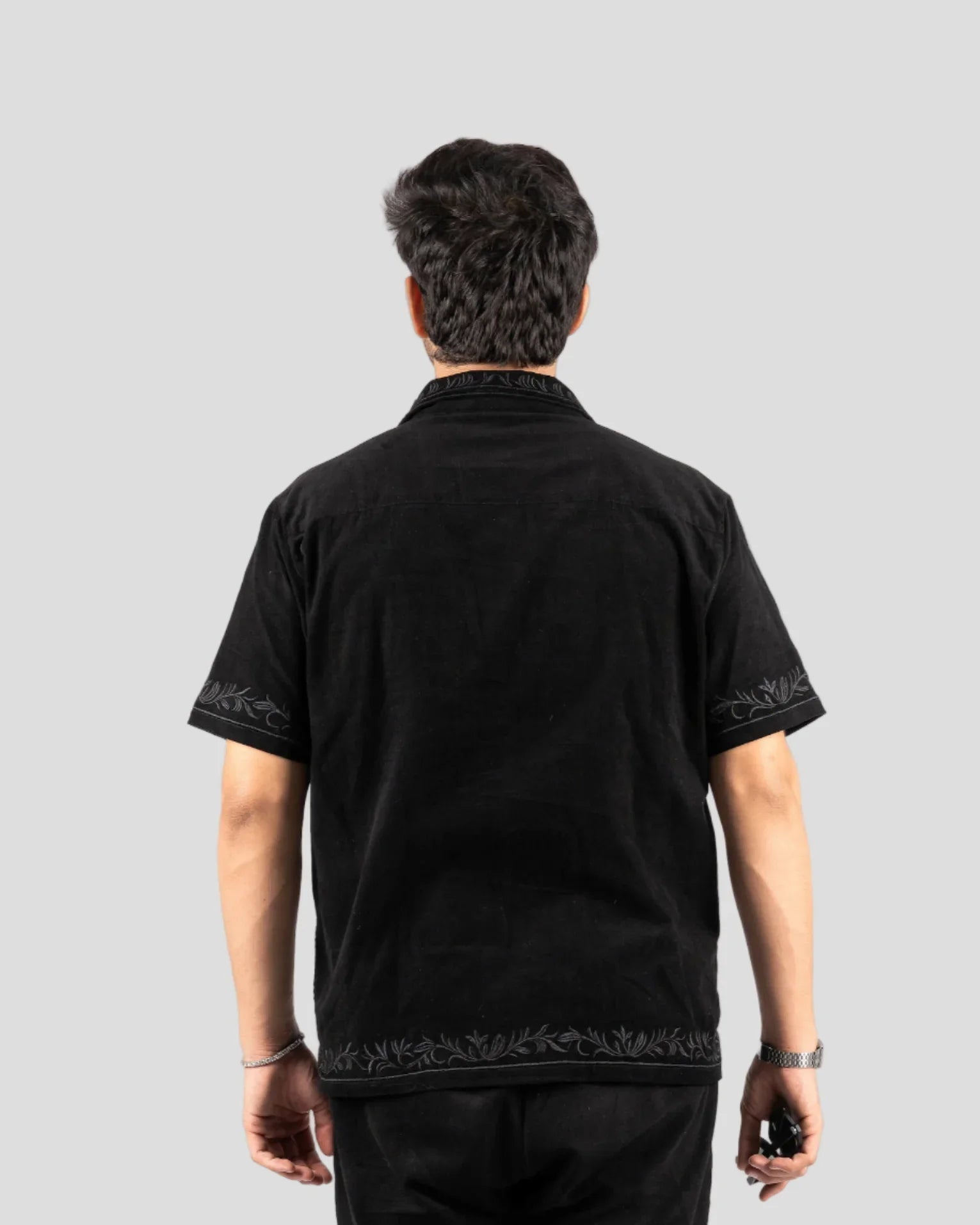 KNIGHT MENS SHIRT - Everything Black